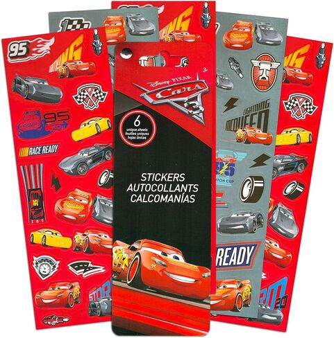 Disney Cars Mini Backpack for Kids Boys ~ Premium 12" Lightning McQueen School Bag with Stickers (Disney Pixar Cars School Supplies Bundle) in Saudi Arabia