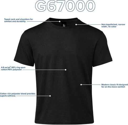 Gildan Adult Softstyle CVC Short Sleeve T-Shirt, Style G67000, Bulk Case in Saudi Arabia