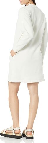فستان سويت شيرت نسائي من Amazon Essentials منسوج Henley (متوفر بمقاس كبير) in Kuwait