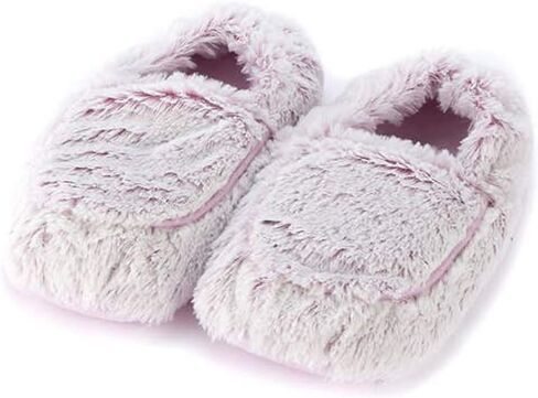 Intelex Women's Warmies Microwaveable Slippers, Pink, 6-10 in Saudi Arabia