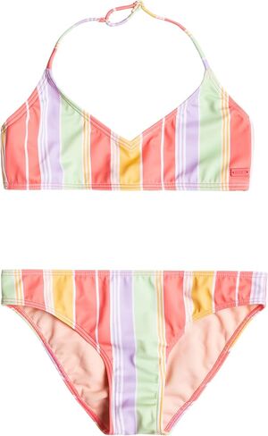 Roxy Girls' Ocean Treasure Tri Bra Swimsuit Set in Saudi Arabia