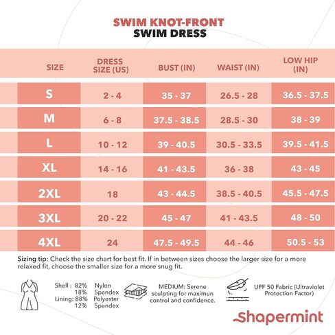 فستان سباحة بعقدة أمامية من SHAPERMINT Essentials in Kuwait