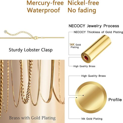 NECOCY القلائد الطويلة للنساء، 14K مطلية بالذهب تشيكوسلوفاكيا اللؤلؤ دائرة شريط قلادة Y على شكل الوهق قلادة الذهب قطرة قلادة قلادة ذهبية بسيطة للنساء الفتيات هدية in Kuwait