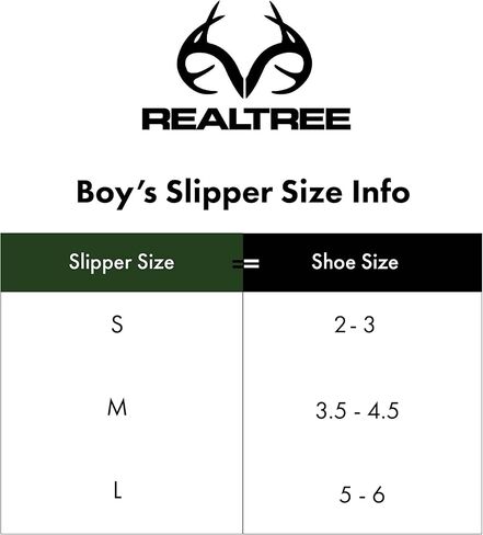 Realtree Boy's Memory Foam Camo Moccasin House Slipper Indoor/Outdoor in Saudi Arabia