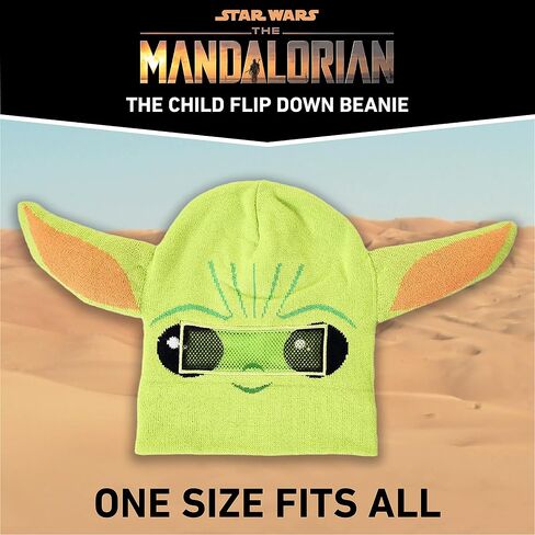 قبعة صغيرة قابلة للطي للرجال من Concept One Star Wars The Mandalorian The Child، باللون الأخضر، مقاس واحد in Saudi Arabia