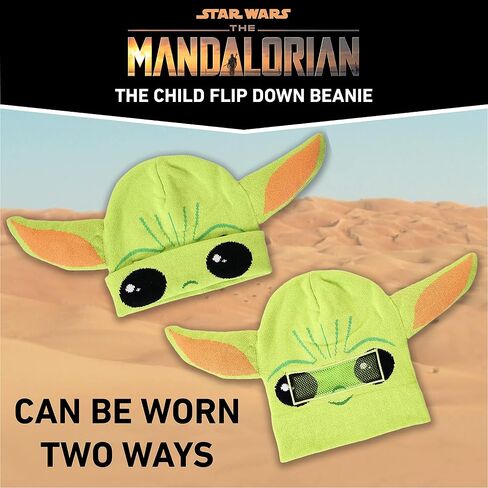 قبعة صغيرة قابلة للطي للرجال من Concept One Star Wars The Mandalorian The Child، باللون الأخضر، مقاس واحد in Saudi Arabia