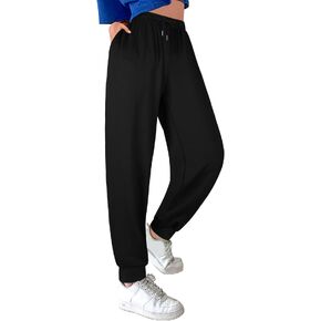 ASIMOON Sweatpants Women with Pockets Loose Lightweight Stretch Yoga Lounge Pants Comfy Drawstring Workout Jogging Pants