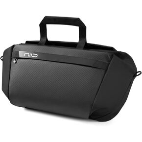 NIID CACHE H1 Hybrid Sling Bag & Duffel Bag, Large Capacity Gym Bag, Intuitive Storage Access Crossbody Shoulder Bag with Magnetic Closure for Travel Sports Buissness (Black)