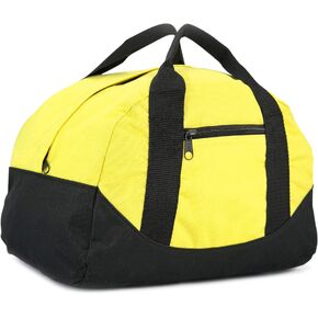 12" Mini Two Tone Duffle Bag