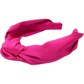 عصابة رأس معقودة من بيليفيكس للنساء | عصابة رأس عصرية مريحة (وردي فاقع) in Kuwait