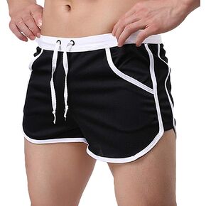 Rexcyril Men's Running Workout Bodybuilding Gym Shorts Athletic Sports Casual Short Pants