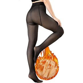 كيه سيليوب بناطيل ضيقة مبطنة بالصوف للنساء، جوارب شتوية دافئة عالية الخصر غير شفافة حرارية للنساء، جوارب طويلة من الصوف الناعم in Kuwait