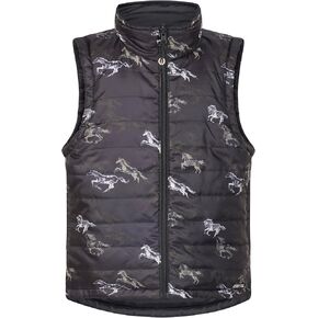 Kerrits Kids Pony Tracks Reversible Quilted Vest