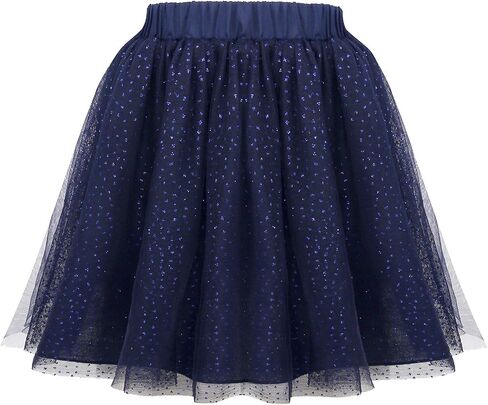 Bonny Billy Girls Classic Layers Tulle Tutu Sparkling Skirt in Kuwait
