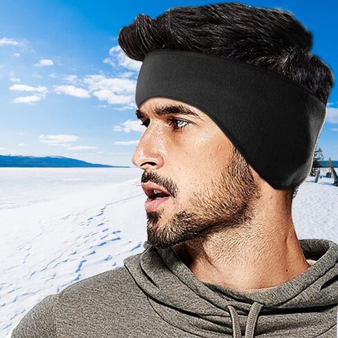 مجموعة قفازات وشاح قبعة صغيرة للرجال والنساء، قبعات صغيرة من الصوف، تدفئة الرقبة، تدفئة الأذن وقفازات متماسكة تعمل باللمس in Kuwait