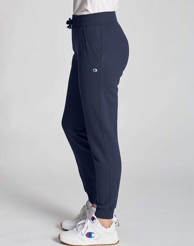 Champion womens Powerblend Joggers Sweatpants, Oxford Gray, X-Small US in Saudi Arabia