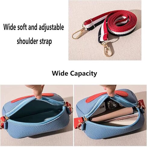 محفظة SJkunni للفتيات الصغيرات، حقيبة يد طويلة تمر بالجسم للأطفال الصغار هدية عيد ميلاد مع حقيبة هدايا in Kuwait