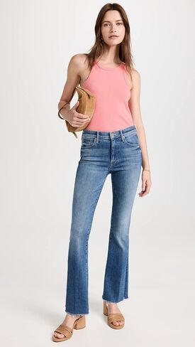 MOTHER Women's The Weekender Fray Jeans in Saudi Arabia