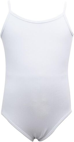 Dancina Leotard Camisole Adjustable Strap Ballet Gymnastic Front Lined Ages 2-10 in Kuwait