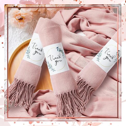 25 Pcs Shawl Bulk Thank You Favor Guest Bulk Shawls for Wedding Favors Christmas Thanksgiving Day Party Favors in Saudi Arabia