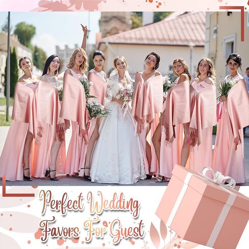 25 Pcs Shawl Bulk Thank You Favor Guest Bulk Shawls for Wedding Favors Christmas Thanksgiving Day Party Favors in Saudi Arabia