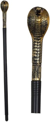 Tigerdoe Egyptian Costume - 3 Pc Set - Pharaoh Hat, Cuffs, Cobra King Cane - Pharaoh Costume in Saudi Arabia