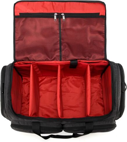 Sneaker Bag Travel Shoes Duffel Bag Men Women Gym Sport Luggage Duffle Carrying Case Bag Divider Adjustable Compartment Portable Soccer Athletic Shoes Carrier Heavy Duty Traveling Accessories in Kuwait