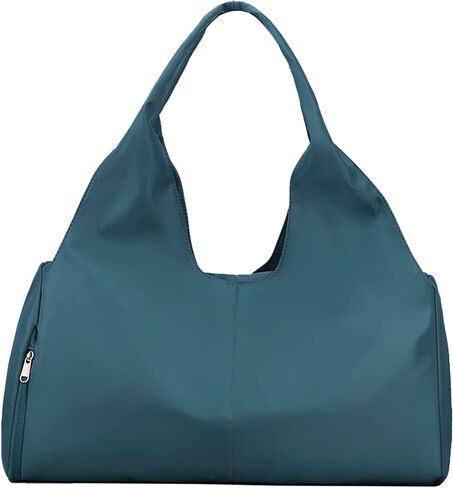 Forestfish Duffel Bag Gym Totes with Dry Wet Pocket & Shoes Compartment for Women and Men,Black in Kuwait