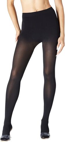 Body By Stems Unbreakable Opaque Tights for Women - 120 Denier - Thick Black Tights for Women - Women's Tights for Dresses in Kuwait