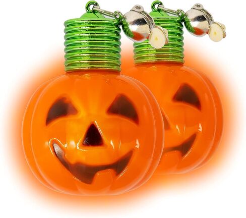 أقراط Light Up Jumbo Halloween Spooky Ghost، اليقطين ومقلة العين - زوج واحد in Saudi Arabia