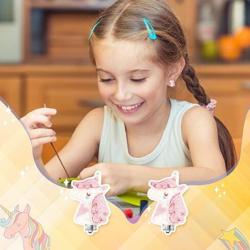 16 Pairs Clip on Earrings for Girls Stud Earrings Set Kid Earrings Kids Jewelry for Girls Party Favor Kids Princess Play in Saudi Arabia