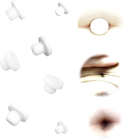 sexyppl السيليكون الناعم المكونات زر البطن المشكل لشد البطن أو الفتق السري إصلاح زر البطن التوصيل لجراحة تقليل الوزن أو ما بعد شفط الدهون، 7 قطع أحجام مختلفة 1 in Kuwait