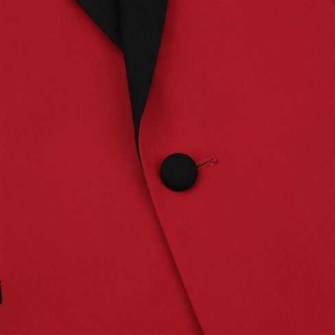 بدلة رجالي من Cloudstyle مكونة من 3 قطع بألوان متباينة، معطف أنيق بصدر واحد وسترة وسراويل in Kuwait