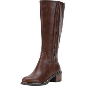 Jeossy Women's 9661 Knee High Boots | Riding High Boots with Inner Zipper and Side Hidden Elastic Band in Saudi Arabia