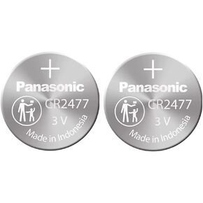 Panasonic CR2477 3V Lithium Cell Battery (Pack of 2) in Saudi Arabia
