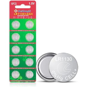 LR1130 AG10 Battery 1.5V Long-Lasting Alkaline Button Cell Batteries 【5-Year Warranty】 in Kuwait