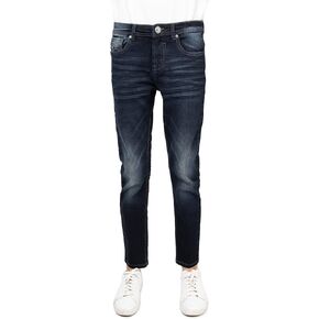 X RAY Boys Distressed Jeans (2T-16), Big Boy & Little Kids Stretch Slim Fit Pants, Ripped Denim Jeans for Boys in Saudi Arabia