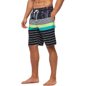 Tyhengta Men's Board Shorts Quick Dry Swim Trunks with Mesh Lining