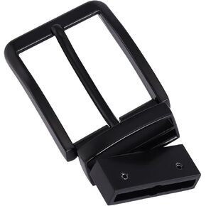 DJCAIZYY 1 3/8" (35mm) Reversible Belt Buckle Replacement Belt Buckle Square Buckles Black in Saudi Arabia