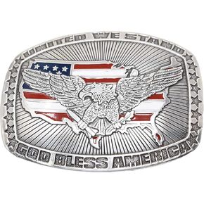 Nocona Men's Crumrine United We Stand Buckle in Kuwait
