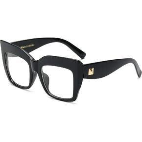 FEISEDY Square Oversized Glasses Frame Eyewear Women B2475