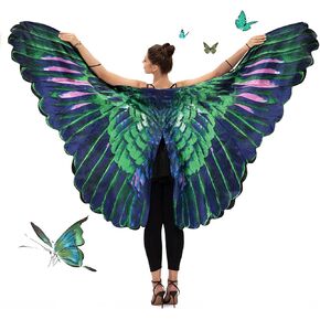 فقط للحفلات، فستان على شكل فراشة للسيدات، فستان فاخر على شكل فراشة للبالغين بأجنحة رافين للهالوين in Kuwait