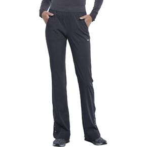 Cherokee Statement Women Scrubs Pant Mid Rise Flare Leg Pull-on CK177