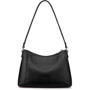 S-ZONE Leather Purses for Women Shoulder Hobo Bags and Small Handbags with Outside Pocket in Saudi Arabia