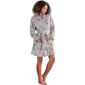 Berkshire Blanket Peanuts® VelvetLoft® Women's Lightweight Short Robes,Snoopy Cute Character Bathrobes in Saudi Arabia