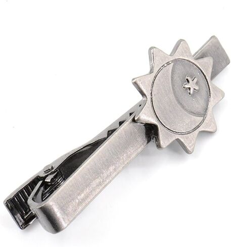 مشبك ربطة عنق الشمس والقمر والنجوم / 3 درجات من المجد - أنماط مورمون/LDS الحديثة للرجال - مثالية لتبدو حادة في جناحك! in Kuwait