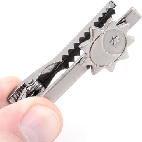 مشبك ربطة عنق الشمس والقمر والنجوم / 3 درجات من المجد - أنماط مورمون/LDS الحديثة للرجال - مثالية لتبدو حادة في جناحك! in Kuwait