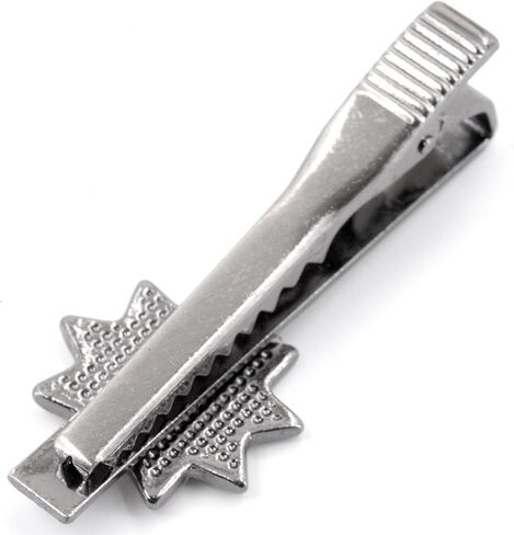 مشبك ربطة عنق الشمس والقمر والنجوم / 3 درجات من المجد - أنماط مورمون/LDS الحديثة للرجال - مثالية لتبدو حادة في جناحك! in Kuwait