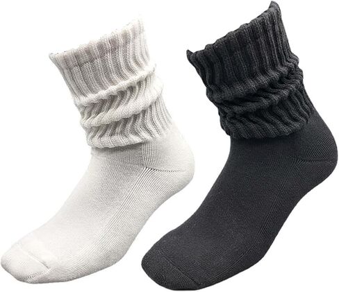 جوارب JUCHYDii Slouch للرجال والنساء، جوارب قطنية أنيقة ومبتكرة in Kuwait