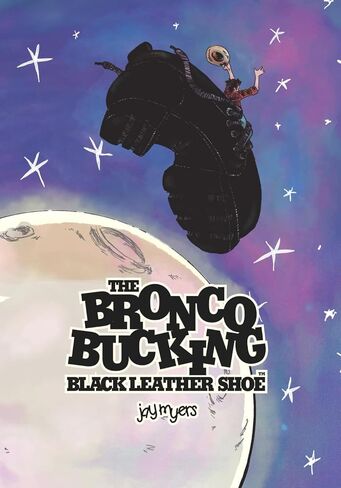 The Bronco Bucking Black Leather Shoe in Saudi Arabia
